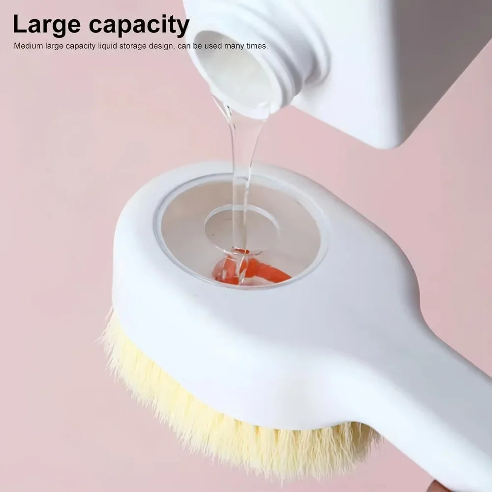 Long Handled Back Brush – Wash Without Twisting