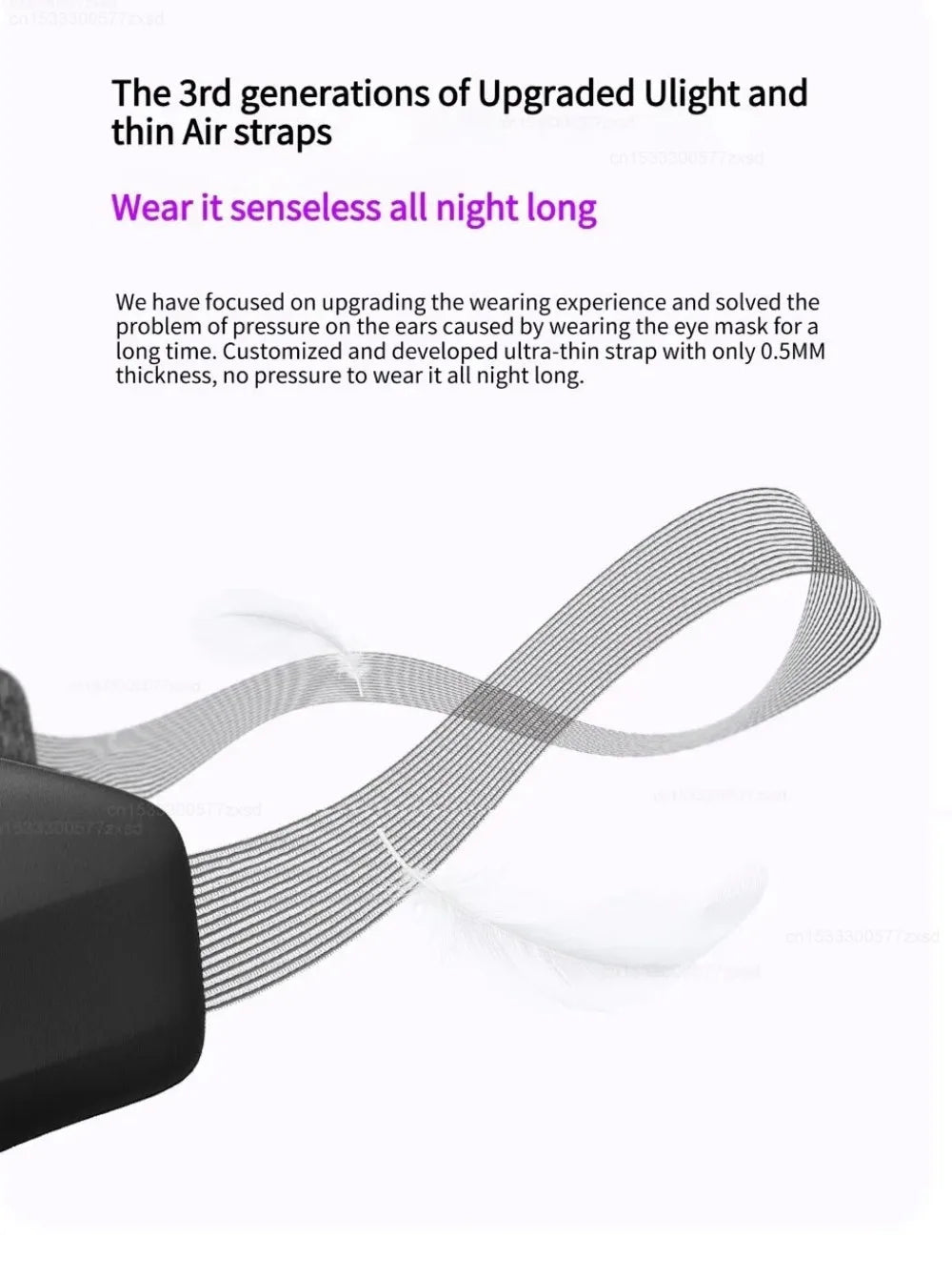 Dreamlight 4S Sleep Mask – Soft, Contoured, Premium