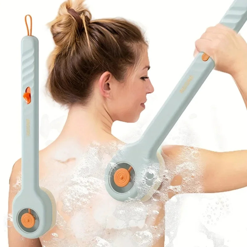 Long Handled Back Brush – Wash Without Twisting