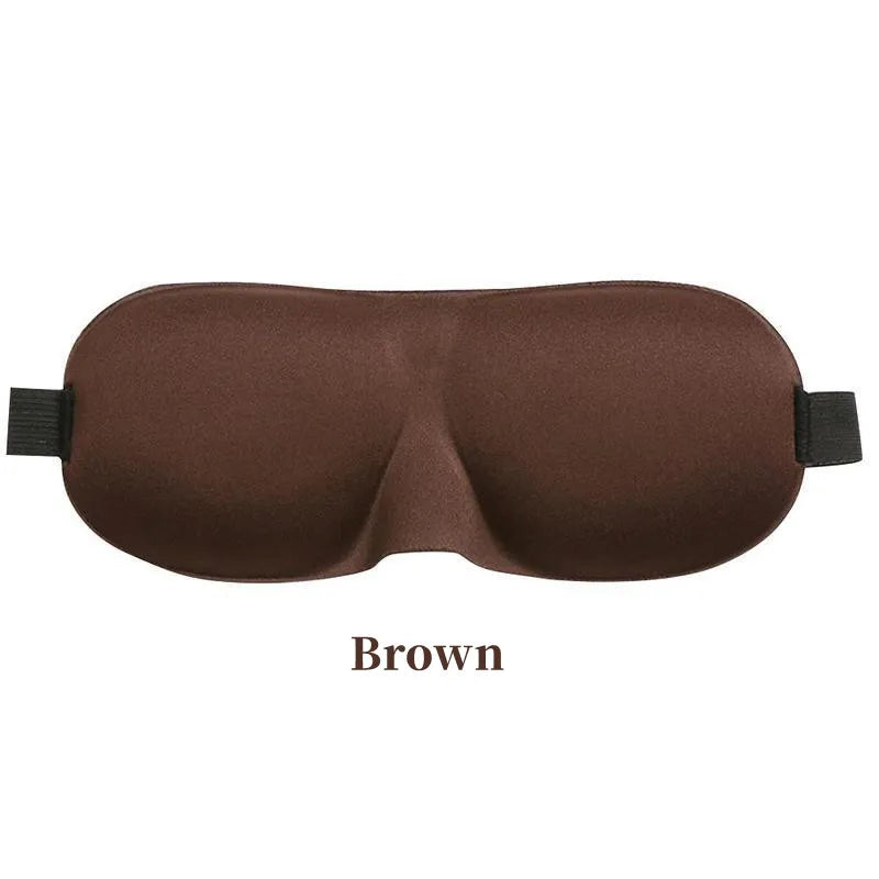 3D Sleep Mask – Full Blackout Without Pressure on Your Eyes