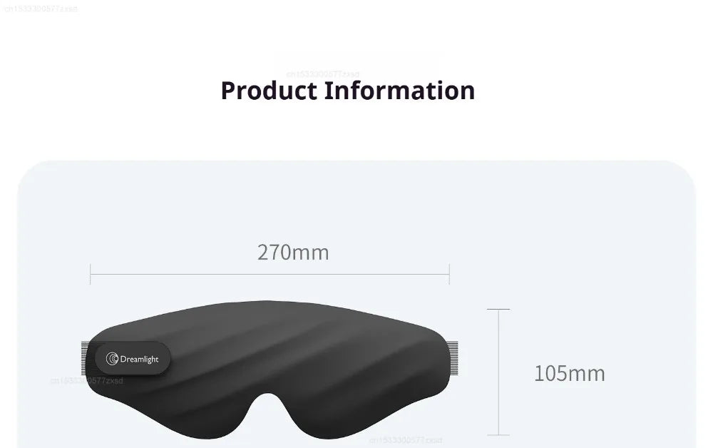 Dreamlight 4S Sleep Mask – Soft, Contoured, Premium