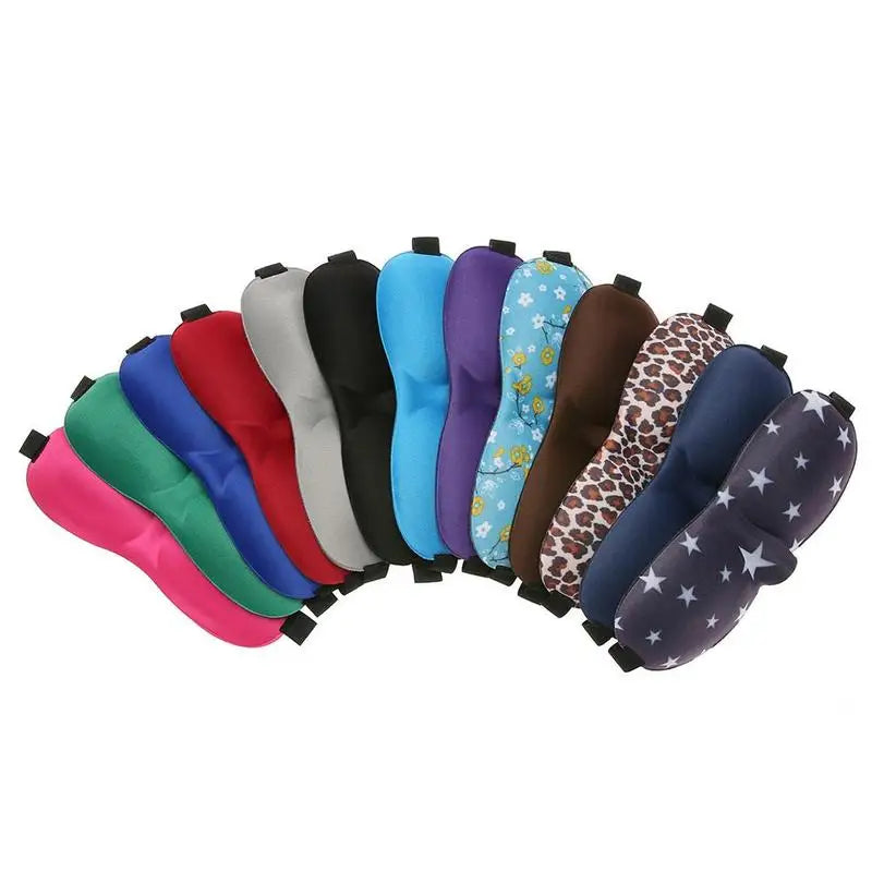 3D Sleep Mask – Full Blackout Without Pressure on Your Eyes