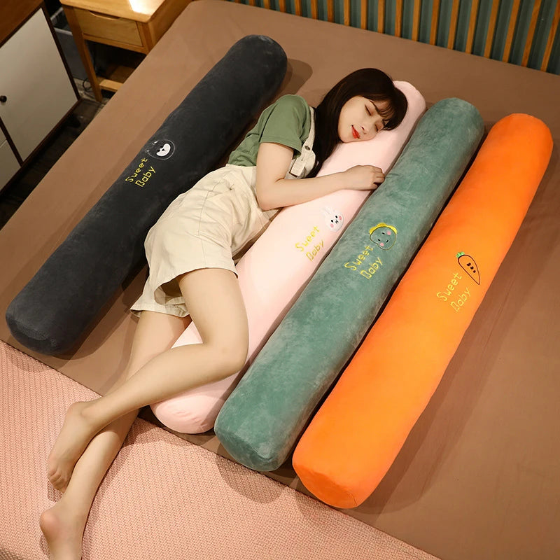 Long Bolster Pillow 70 / 100 / 130 cm – Bump and Knee Support