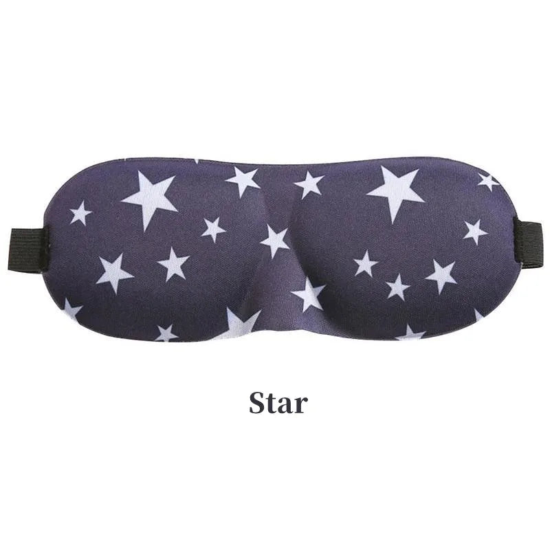 3D Sleep Mask – Full Blackout Without Pressure on Your Eyes