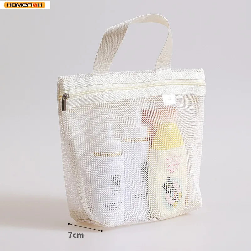 Mesh Shower Bag – Dries Fast, No Trapped Damp
