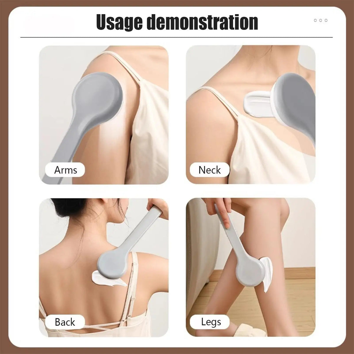 Back Lotion Applicator – Apply Cream Yourself, No Help Needed