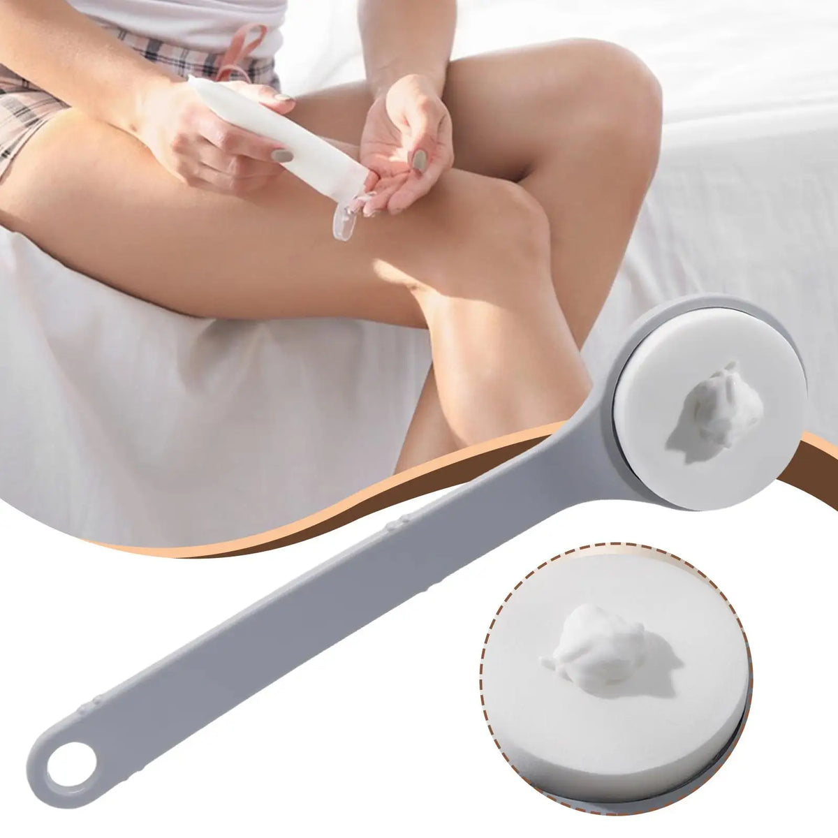 Back Lotion Applicator – Apply Cream Yourself, No Help Needed