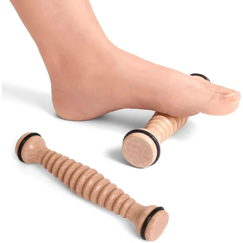 Wooden Foot Roller – Simple Massage, No Electronics